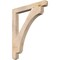 Ekena Millwork Legacy Craftsman Smooth Bracket, Douglas Fir, 3 1/2"W x 32"D x 38"H BKT04X32X38LEC04SDF - alternate 1